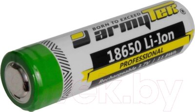 Аккумулятор Armytek 18650 Li-Ion with PCB 3200mAh / A00204 от компании Бесплатная доставка по Беларуси - фото 1