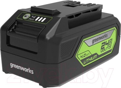 Аккумулятор для электроинструмента Greenworks G24USB4 24V 4Ач / 2939307 от компании Бесплатная доставка по Беларуси - фото 1