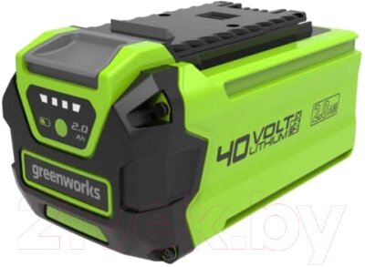 Аккумулятор для электроинструмента Greenworks G40USB2 40V 2Ач / 2939407 от компании Бесплатная доставка по Беларуси - фото 1