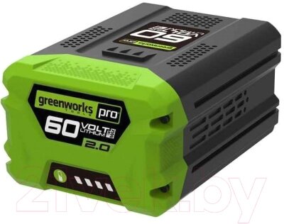 Аккумулятор для электроинструмента Greenworks G60B2 от компании Бесплатная доставка по Беларуси - фото 1