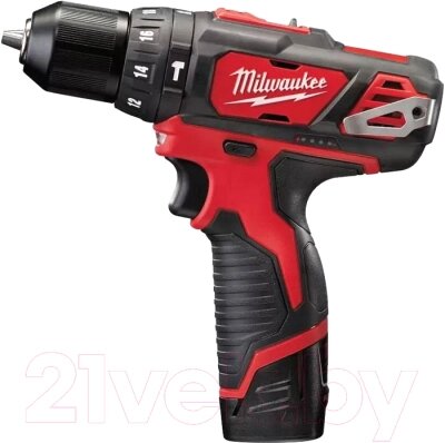 Аккумуляторная дрель-шуруповерт Milwaukee M12 BPD-202С / 4933441940 от компании Бесплатная доставка по Беларуси - фото 1