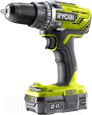 Аккумуляторная дрель-шуруповерт Ryobi R18DD3-120S от компании Бесплатная доставка по Беларуси - фото 1