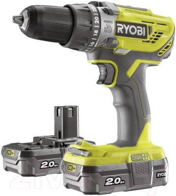 Аккумуляторная дрель-шуруповерт Ryobi R18DD3-220S от компании Бесплатная доставка по Беларуси - фото 1