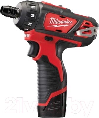 Аккумуляторный шуруповерт Milwaukee M12BD-202C / 4933441900 от компании Бесплатная доставка по Беларуси - фото 1