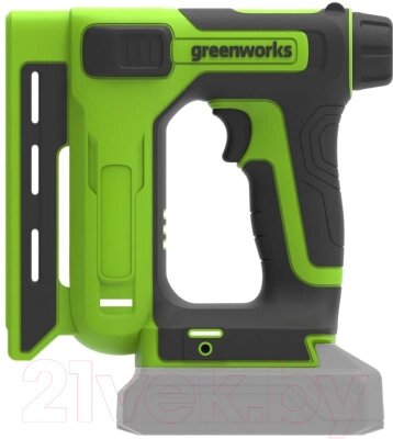 Аккумуляторный степлер Greenworks G24CS10 24V / 3400107 от компании Бесплатная доставка по Беларуси - фото 1