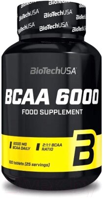 Аминокислоты BCAA BioTechUSA BCAA+6000 от компании Бесплатная доставка по Беларуси - фото 1