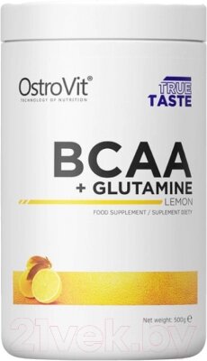 Аминокислоты BCAA OstroVit Glutamine от компании Бесплатная доставка по Беларуси - фото 1