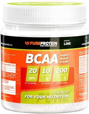 Аминокислоты BCAA Pureprotein Лимон от компании Бесплатная доставка по Беларуси - фото 1