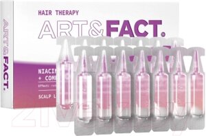 Ампулы для волос Art&Fact Niacinam 1.5%Hexapeptide-11 + Complex Of Extracts