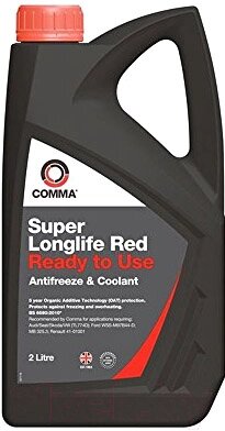 Антифриз Comma Super Longlife Red / SLC2L от компании Бесплатная доставка по Беларуси - фото 1