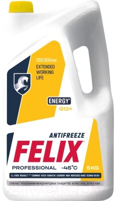 Антифриз FELIX Energy G12+ до -45°С / 430206027 от компании Бесплатная доставка по Беларуси - фото 1