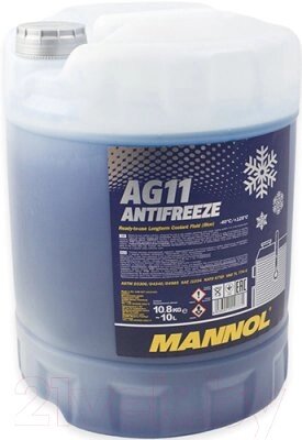 Антифриз Mannol AG11 -40C / MN4011-10 от компании Бесплатная доставка по Беларуси - фото 1