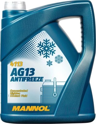 Антифриз Mannol AG13 концентрат -75C / MN4113-5 от компании Бесплатная доставка по Беларуси - фото 1