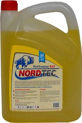 Антифриз Nordtec G12 -40 от компании Бесплатная доставка по Беларуси - фото 1