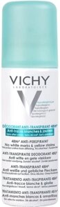 Антиперспирант-спрей Vichy Deodorants против белых и желтых пятен 48ч