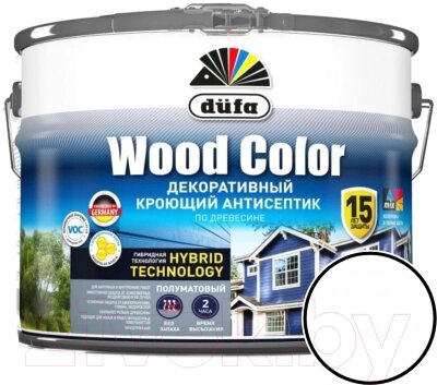 Антисептик для древесины Dufa Wood Color. База 1 от компании Бесплатная доставка по Беларуси - фото 1