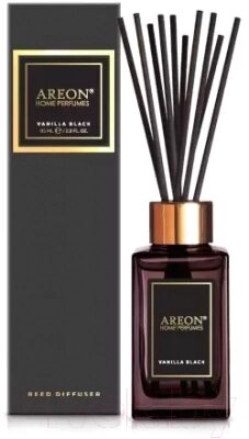 Аромадиффузор Areon Sticks Premium Vanilla Black / ARE-PSL03 от компании Бесплатная доставка по Беларуси - фото 1