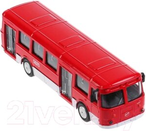 Автобус игрушечный Технопарк SB-16-57-RD-WB