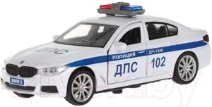 Автомобиль игрушечный Технопарк BMW 5-er M-Sport Полиция / 5ER-12SLPOL-WH