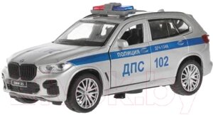 Автомобиль игрушечный Технопарк BMW X5 M-Sport Полиция / X5-12SLPOL-SR