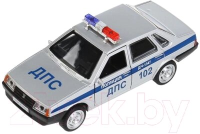 Автомобиль игрушечный Технопарк Lada-21099 Спутник Полиция / 21099-12SLPOL-SR от компании Бесплатная доставка по Беларуси - фото 1