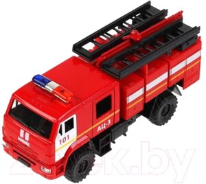 Автомобиль игрушечный Технопарк Пожарная Kamaz / KAM43502-15FIR-RD