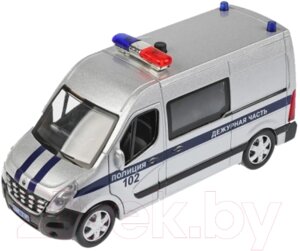 Автомобиль игрушечный Технопарк Renault Master Полиция / MASTER-14SLPOL-SR