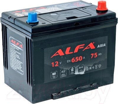 Автомобильный аккумулятор ALFA battery Asia JR 650A от компании Бесплатная доставка по Беларуси - фото 1