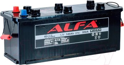 Автомобильный аккумулятор ALFA battery Евро L / AL 140.3 от компании Бесплатная доставка по Беларуси - фото 1