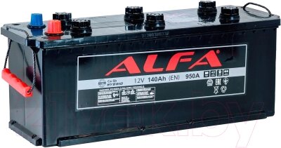 Автомобильный аккумулятор ALFA battery Рус 4 от компании Бесплатная доставка по Беларуси - фото 1