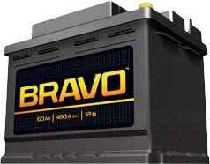 Автомобильный аккумулятор BRAVO 6СТ-60 / 560011009 от компании Бесплатная доставка по Беларуси - фото 1