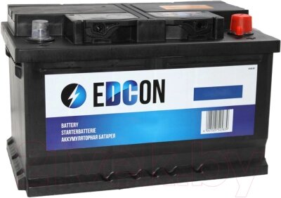 Автомобильный аккумулятор Edcon DC80760R от компании Бесплатная доставка по Беларуси - фото 1