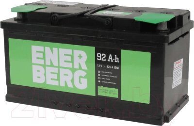 Автомобильный аккумулятор Enerberg 6СТ-92VLR R+ 820A от компании Бесплатная доставка по Беларуси - фото 1