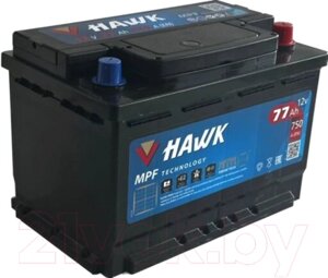 Автомобильный аккумулятор HAWK R+ 750A / HSMF-57412