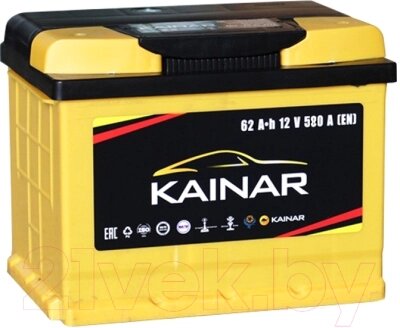 Автомобильный аккумулятор Kainar R+ / 062 13 29 02 0121 10 11 0 L от компании Бесплатная доставка по Беларуси - фото 1
