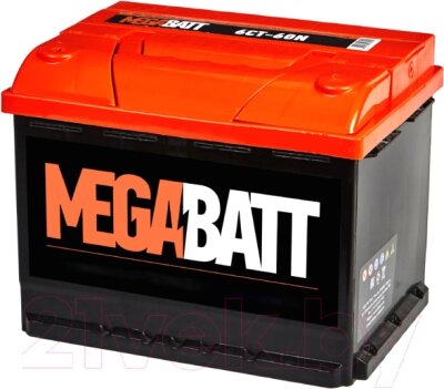 Автомобильный аккумулятор Mega Batt 6СТ-65NR от компании Бесплатная доставка по Беларуси - фото 1