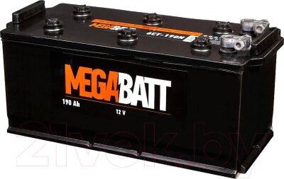 Автомобильный аккумулятор Mega Batt Batt L+ 1250A / 6СТ-190АE от компании Бесплатная доставка по Беларуси - фото 1