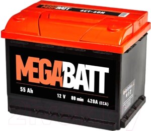 Автомобильный аккумулятор Mega Batt Batt R+ 420A / 6СТ-55АзЕ