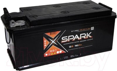 Автомобильный аккумулятор SPARK 1150A (EN) R+ болт / SPA190-3-L-B-o от компании Бесплатная доставка по Беларуси - фото 1