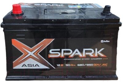 Автомобильный аккумулятор SPARK Asia 680/850A EN/JIS L+ / SPAA90-3-L от компании Бесплатная доставка по Беларуси - фото 1