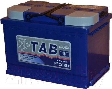 Автомобильный аккумулятор TAB Polar Blue 121075 от компании Бесплатная доставка по Беларуси - фото 1