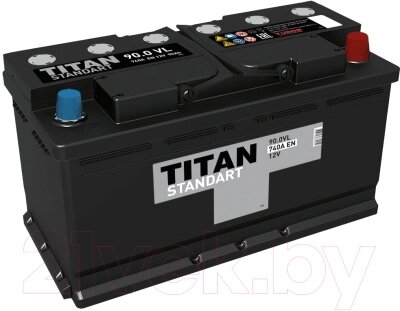 Автомобильный аккумулятор TITAN Standart 740A R+ от компании Бесплатная доставка по Беларуси - фото 1