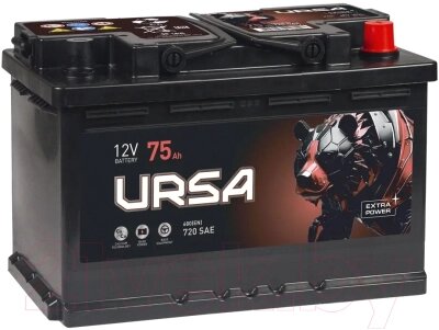 Автомобильный аккумулятор Ursa Extra Power 6СТ R+ от компании Бесплатная доставка по Беларуси - фото 1