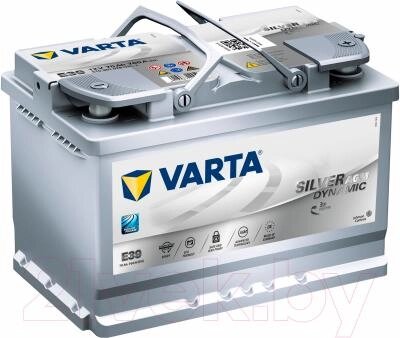 Автомобильный аккумулятор Varta Silver Dynamik AGM от компании Бесплатная доставка по Беларуси - фото 1