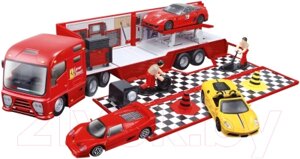 Автовоз игрушечный Bburago Ferrari Грузовик с автомобилем / 18-31202