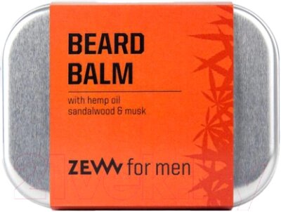 Бальзам для бороды ZEW for Men Hemp Oil от компании Бесплатная доставка по Беларуси - фото 1