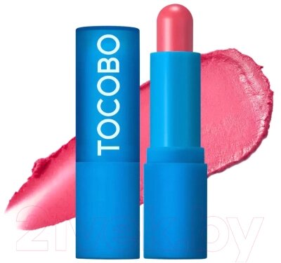 Бальзам для губ Tocobo Glass Tinted Lip Balm Увлажняющий оттеночный 032 Rose Petal от компании Бесплатная доставка по Беларуси - фото 1