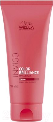 Бальзам для волос Wella Professionals Invigo Color Brilliance д/окрашенных жестких волос от компании Бесплатная доставка по Беларуси - фото 1