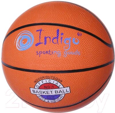 Баскетбольный мяч Indigo 7300-6-TBR от компании Бесплатная доставка по Беларуси - фото 1