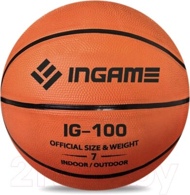 Баскетбольный мяч Ingame IG-100 от компании Бесплатная доставка по Беларуси - фото 1